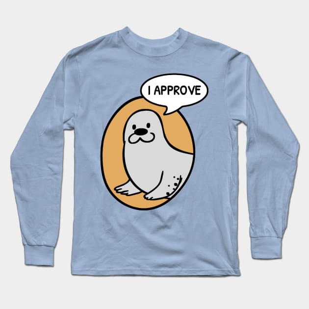 Seal of Approval Long Sleeve T-Shirt by kanystiden